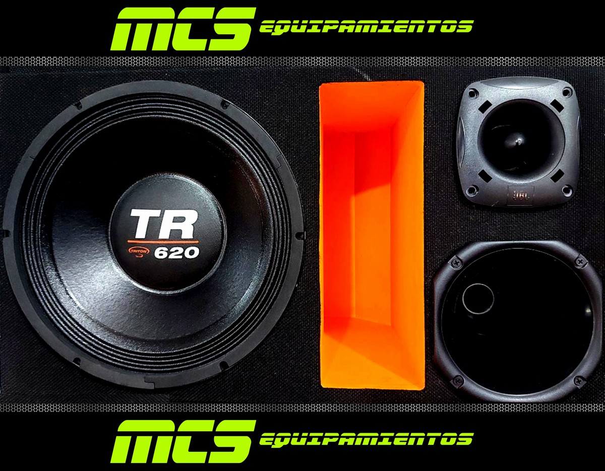 Caja trio con woofer TRITÓN TR620 12