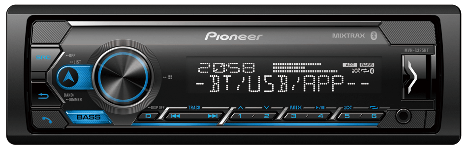 Autoradio Pioneer MVH-S325BT USB BLUETOOTH AUX AM FM