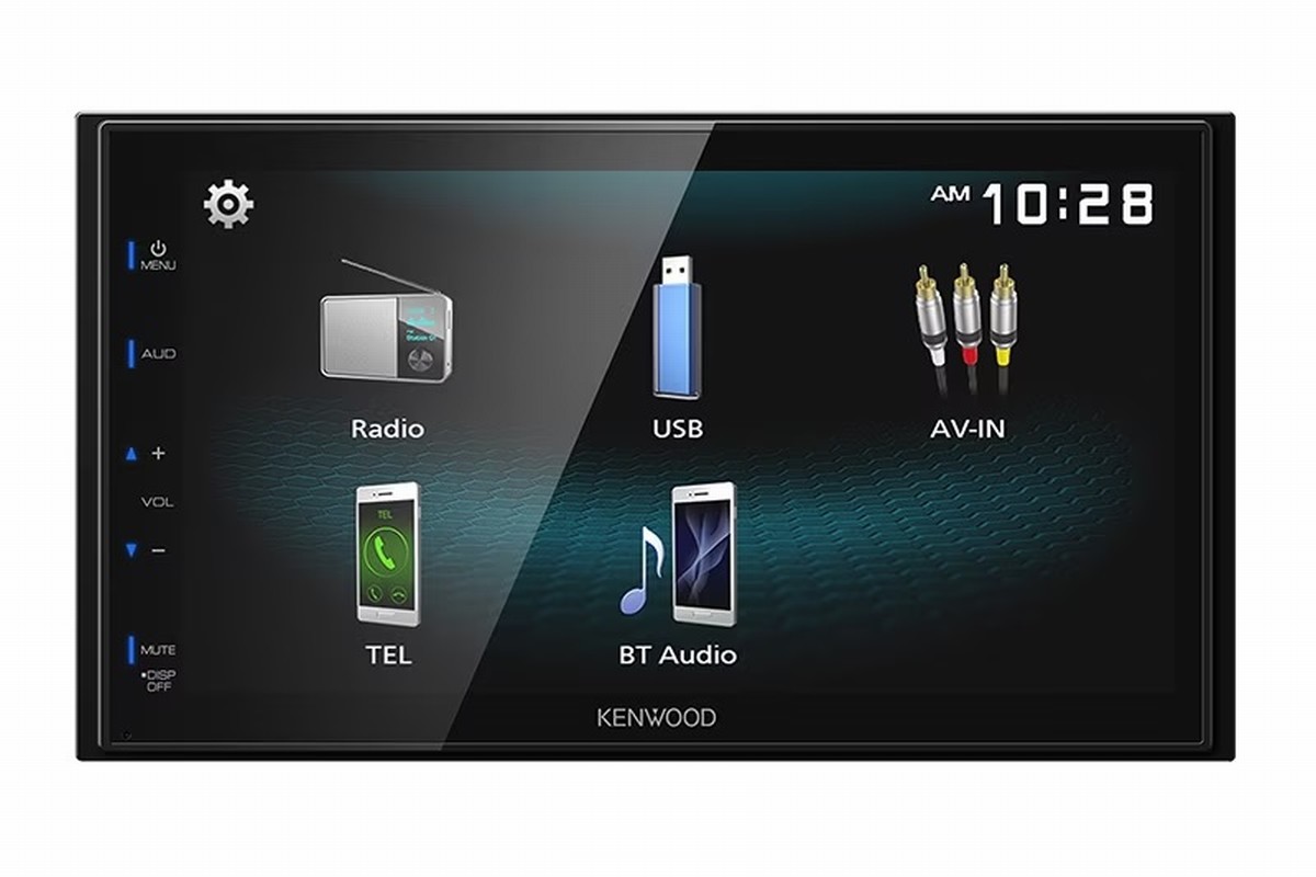 Autoradio KENWOOD DMX125BT pantalla 6.8" con MIRRORING para android