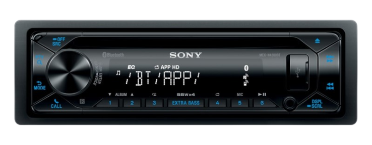 Autoradio SONY MEX-N4300BT USB BLUETOOTH AUX AM FM