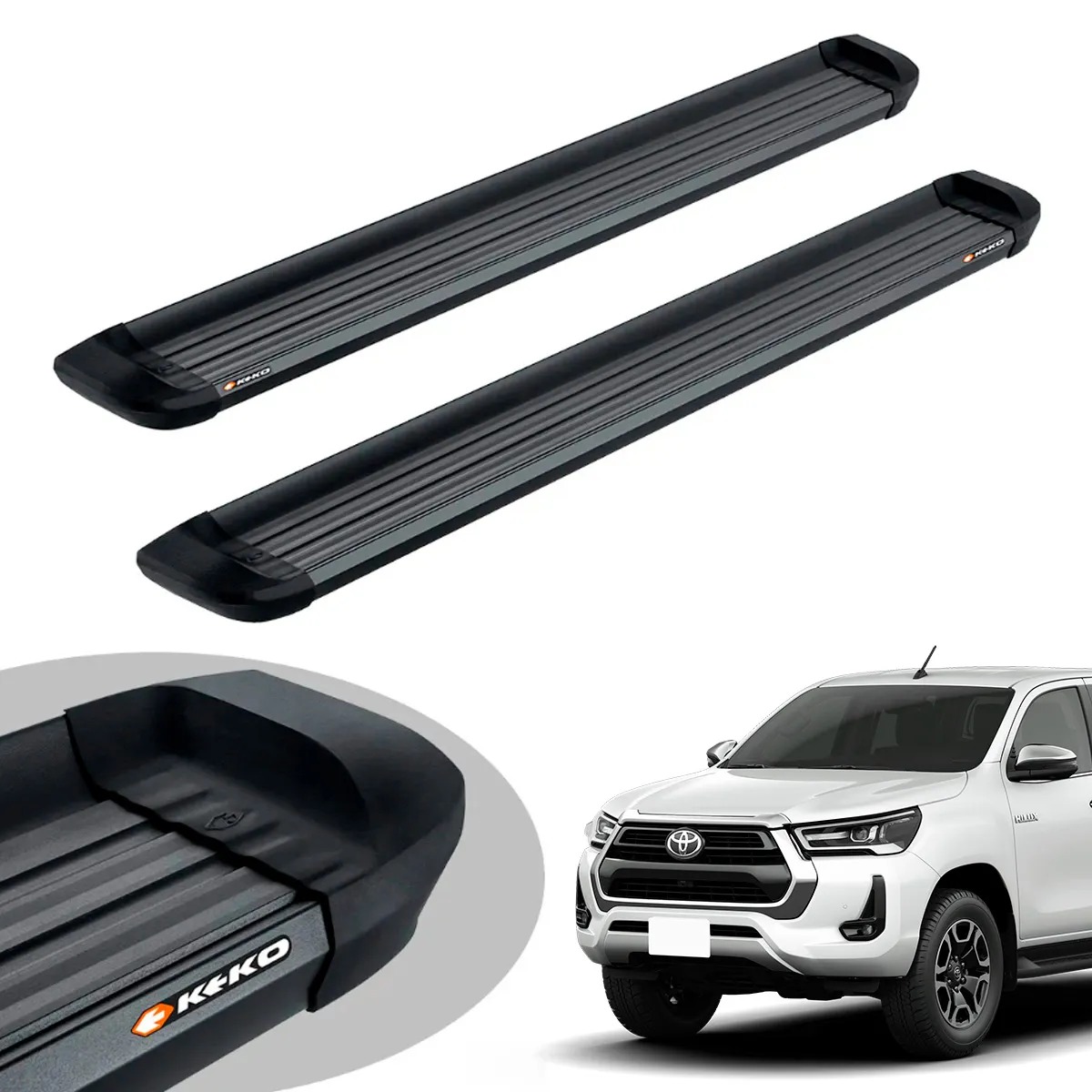 ESTRIBERA KEKO TOYOTA HILUX DOBLE CABINA 2016 A 2025