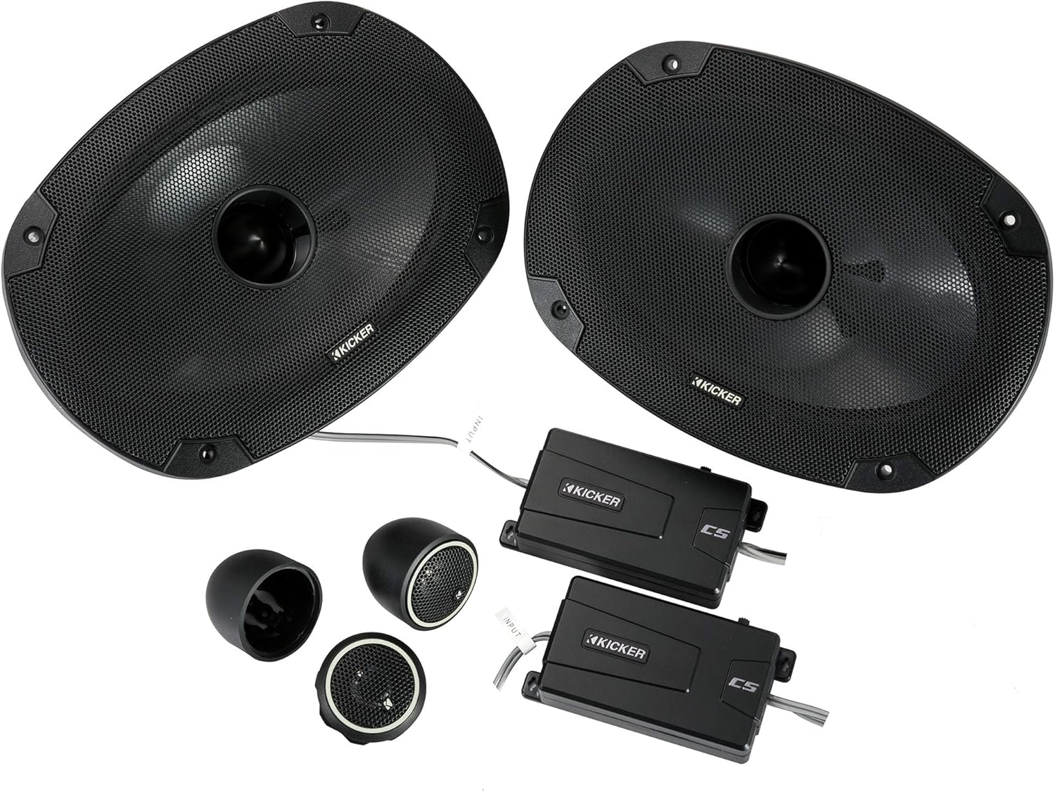Kit 2 vías KICKER 46CSS694 ovalado 6x9" 150RMS